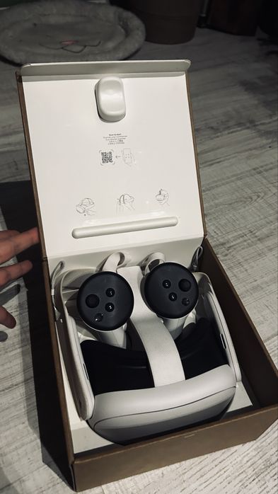 Ochelari VR META Quest 3, 512GB, Alb