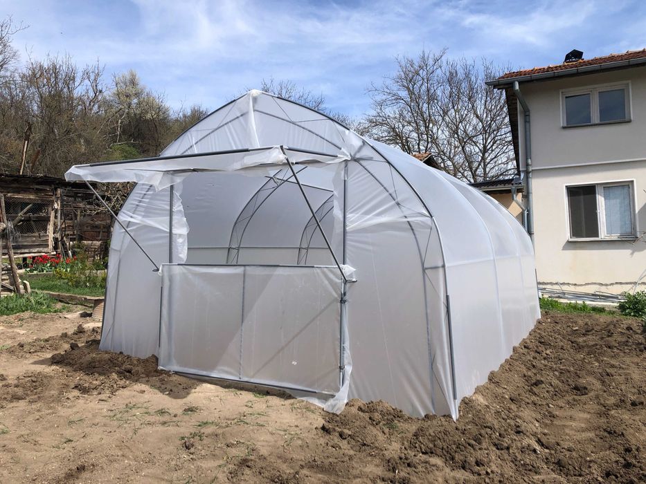 Оранжерии - “Металконструкт97” / Оранжерия с Израелски полиетилен.