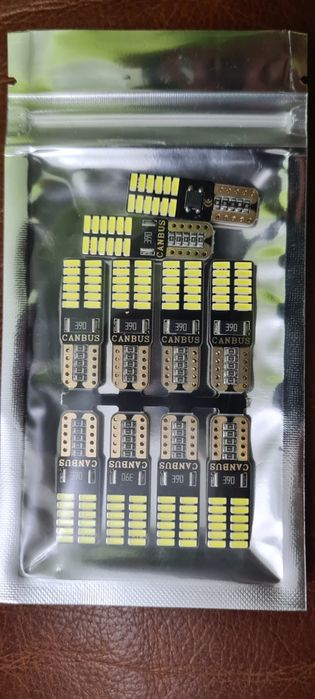 Led auto leduri puternice, diverse modele 10-20 lei T10 R5W R10W