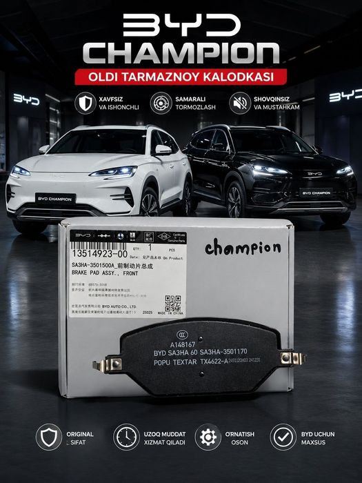 Kolodka tarmaznoy BYD CHAMPION oldi original