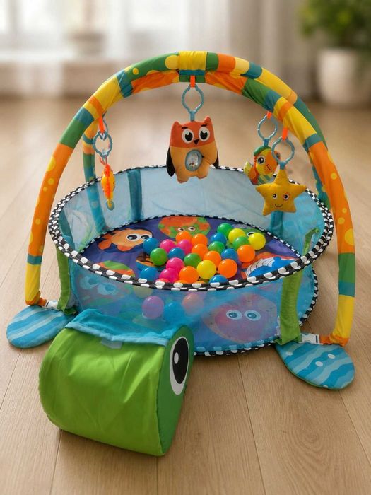 Активна гимнастика Cangaroo Sea Turtle и различни бебешки играчки - Fisher Price, Playgro, Little Dutch и др.