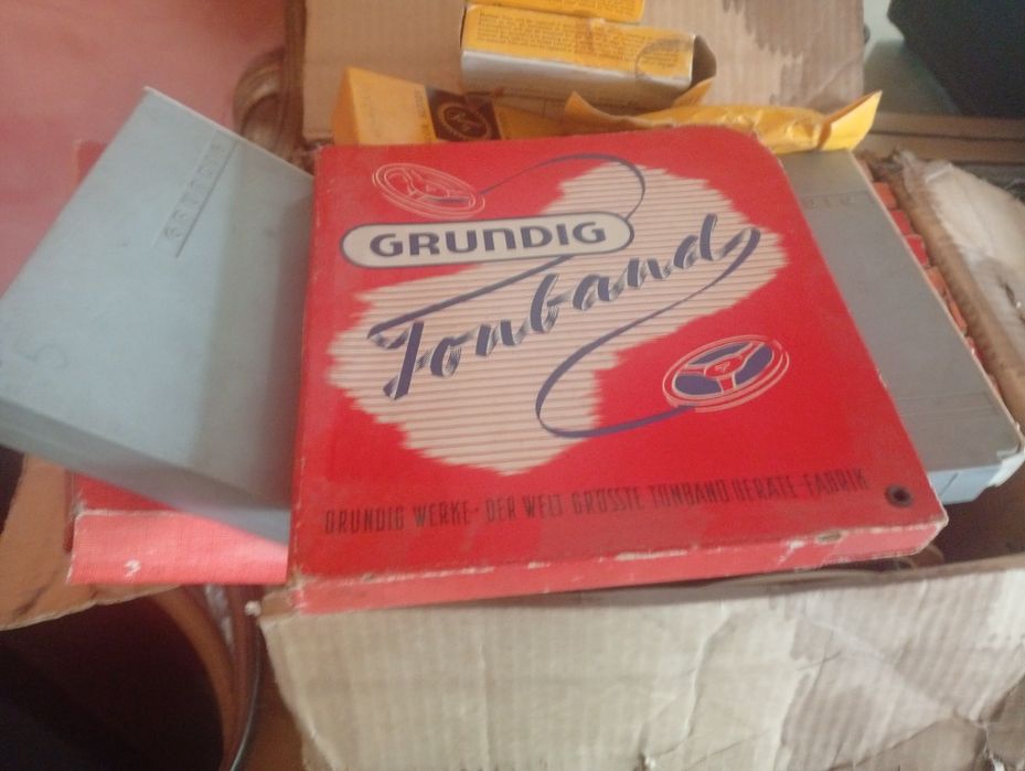 Ретро Магнетофон grundig tk 32