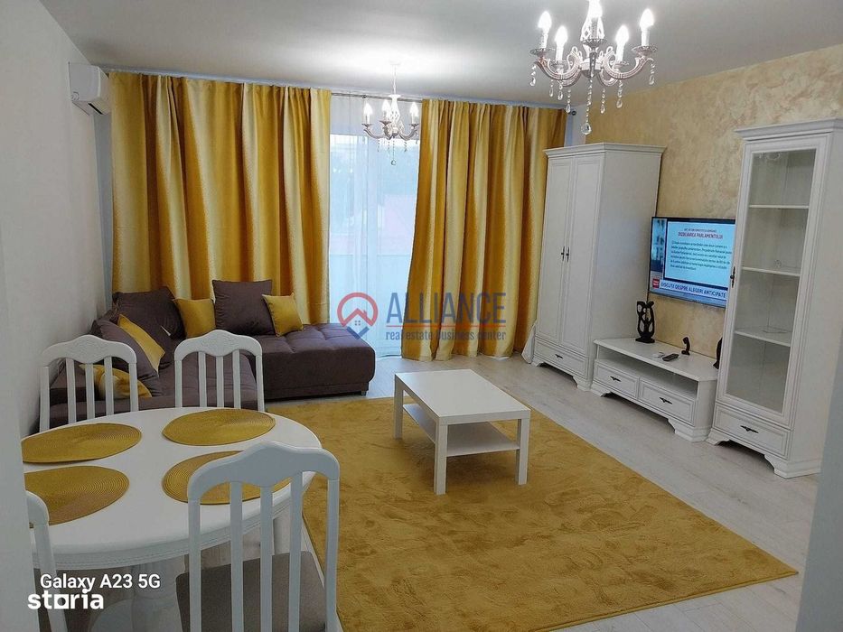 Inchiriez apartament 2 camere decomandate Dacia loc de parcare — fotografia 1