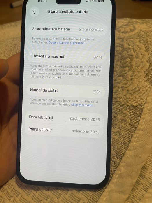 Vand iPhone 15 Plus