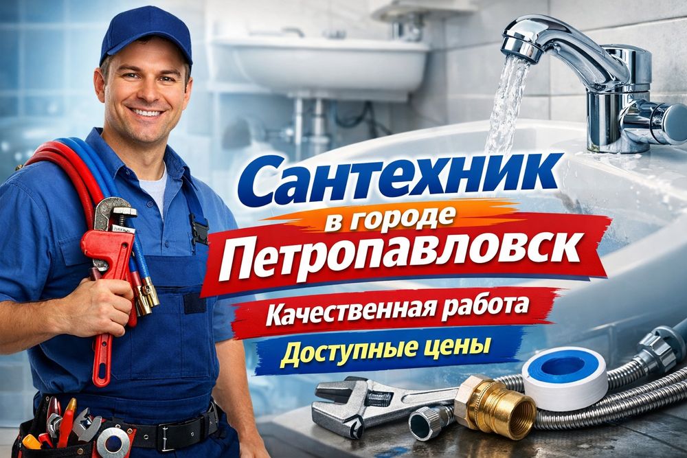 Сантехник Петропавловск