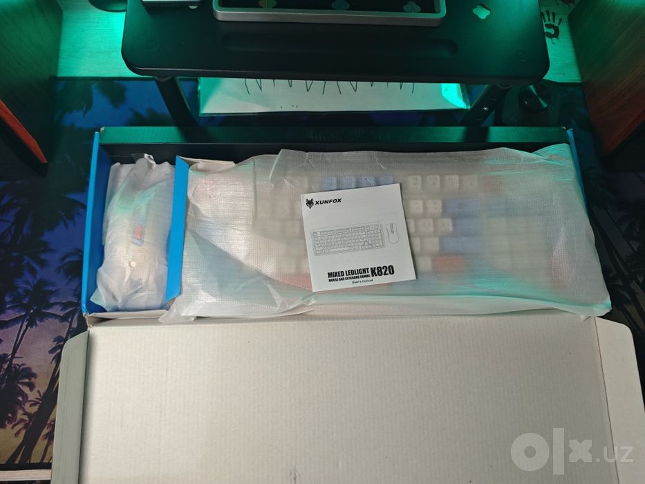 Игровая Клавиатура Xunfox K820 + игровая мышь