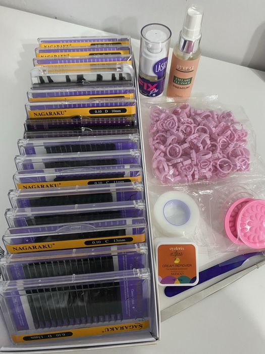 Астана! Продам материалы для наращивания ресниц