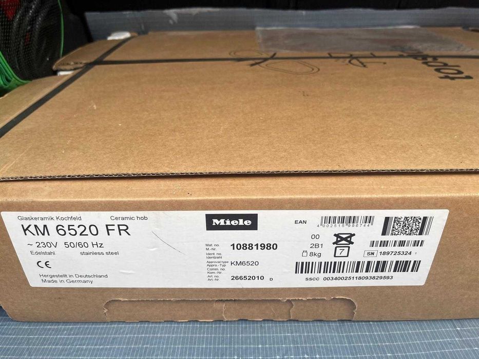 Plita inductie - Miele KM 6520 FR - produs nou, sigilat