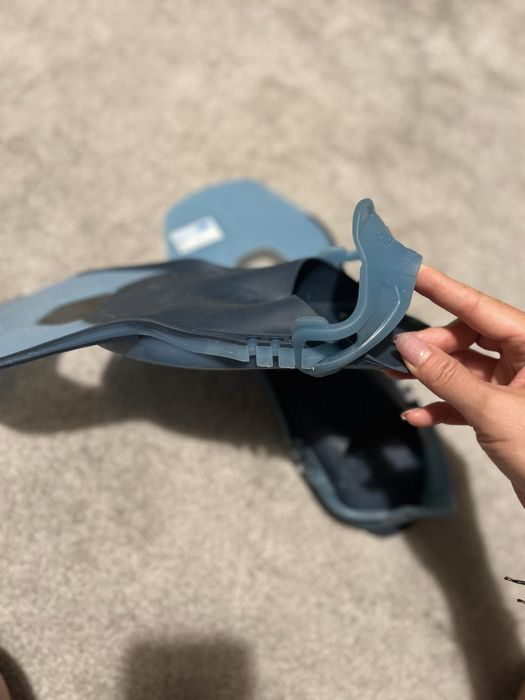 Mască snorkel Subea Easybreath si labe inotatoare