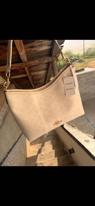 Дамска чанта Coach women’s bag beige
