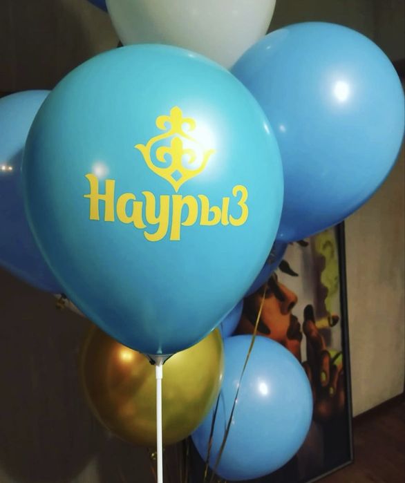 Гелиевые шары в ассортименте 500тг