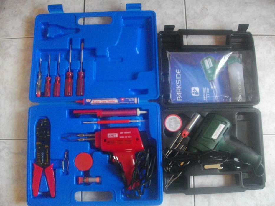 Нов 180W Parkside 100W KINZO Професионален ел. поялник Герм/Холандия