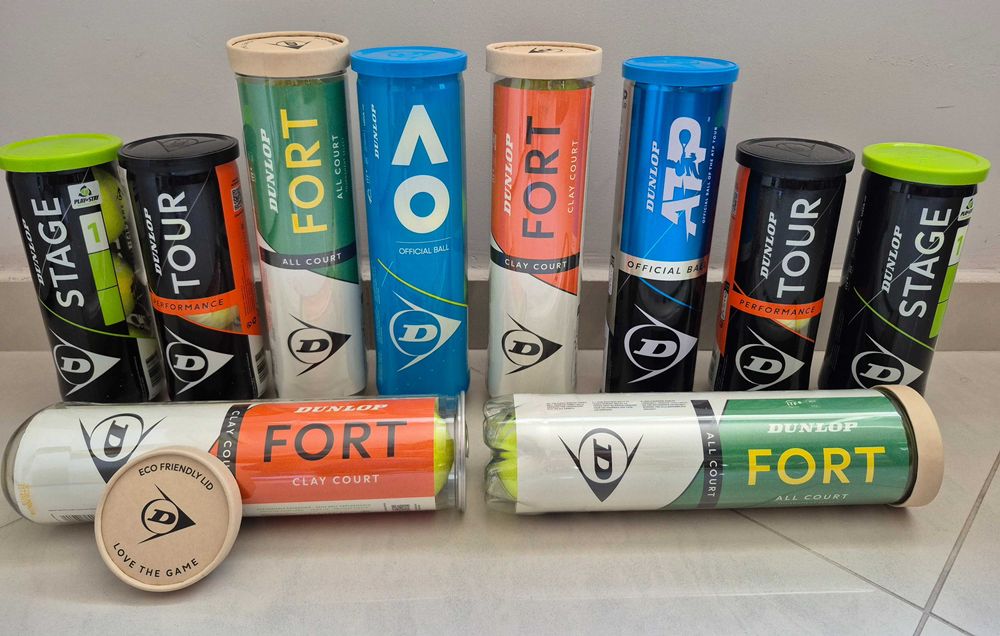 Топки за тенис Dunlop Wilson Head и кордажи