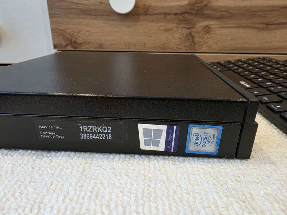Dell OptiPlex 7060 Micro / i7-8th / 32 GB Ram /256 SSD