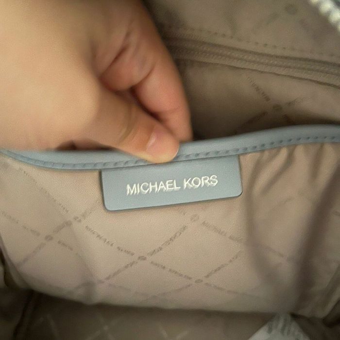 Michael Kors Silver & Blue Backpack
MP-14297-BP-13