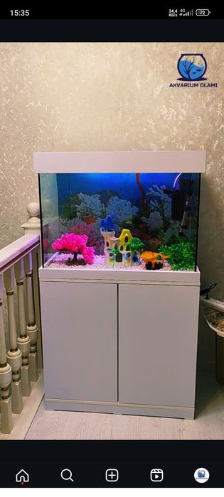150litrli akvarium zakaz asosida tayyorlab beramiz