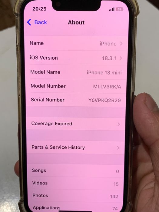 Iphone 13mini 128/4