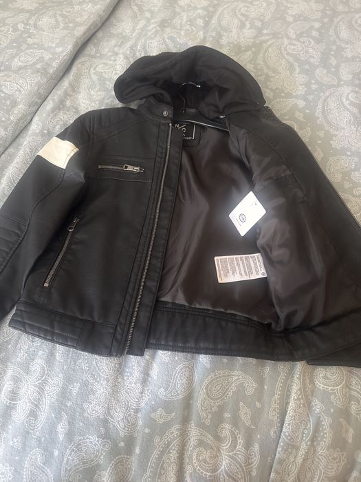 Geaca piele ecologica baieti