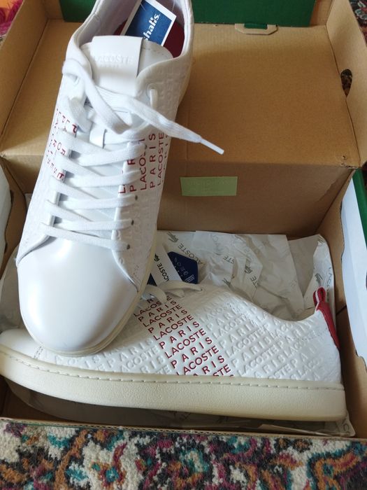 Кроссовки новые Lacoste