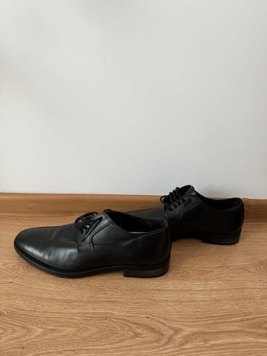 Pantofi negri barbati, pantofi ginere, pantofi nunta