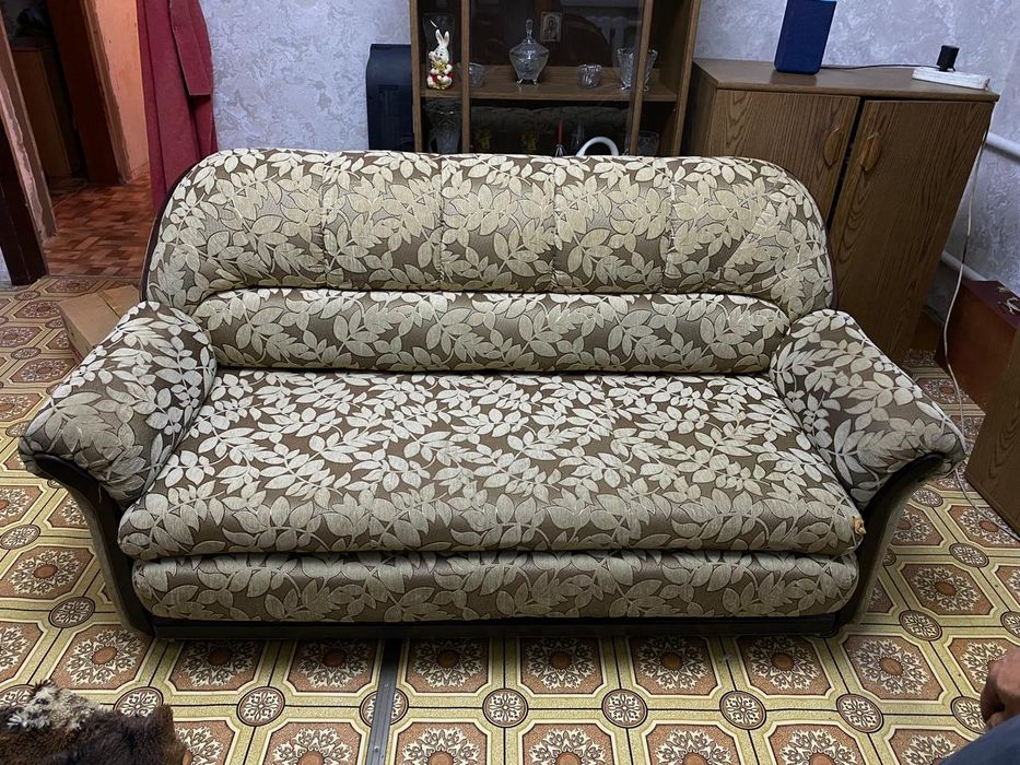 Продам диван, софу и кресло б/у