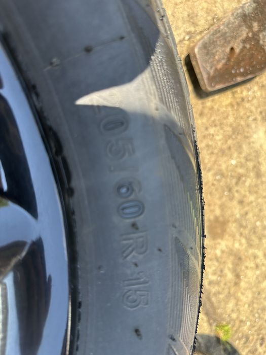 Jante aliaj peugeot + cauciucuri