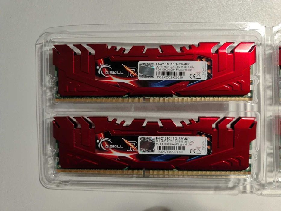 Рам памет G.SKILL Ripjaws 4 32GB 4X8GB 2133MHz DDR4