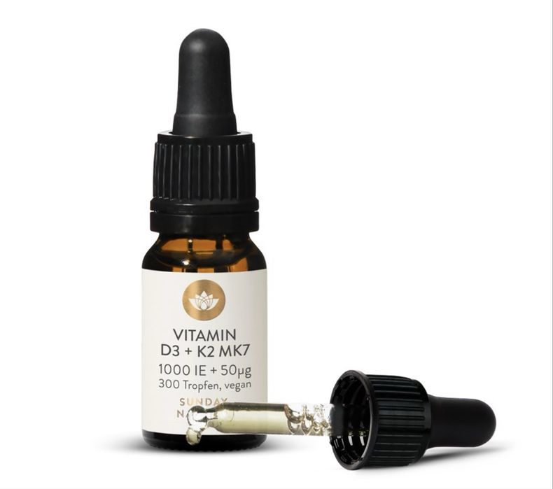 Vitamin Sunday Natural D3+K2