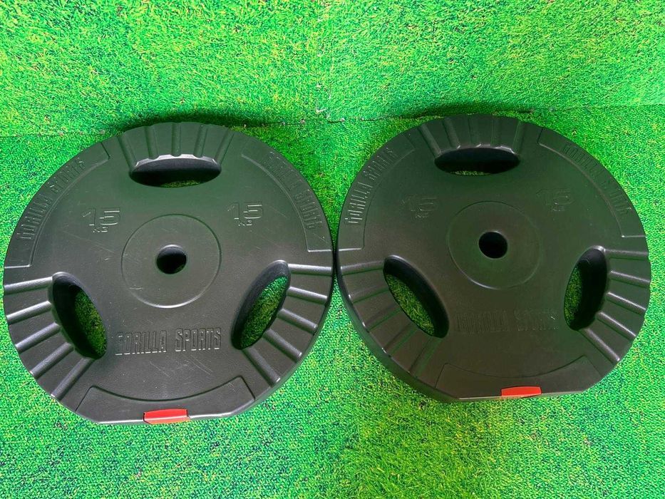 Pachet discuri grip din ciment 2x15kg 30/31mm
