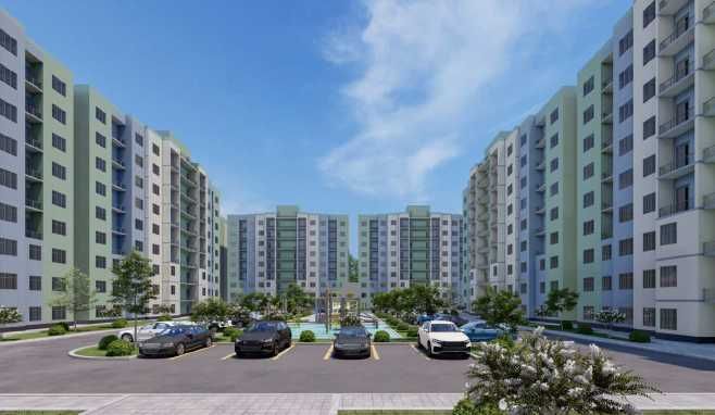 Новостройка -| 3-комнатная 57,4 м² ор-р Индекс базар.