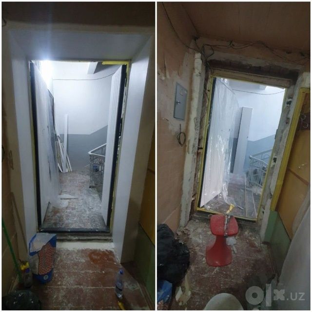 Откосы после установки окон и дверей