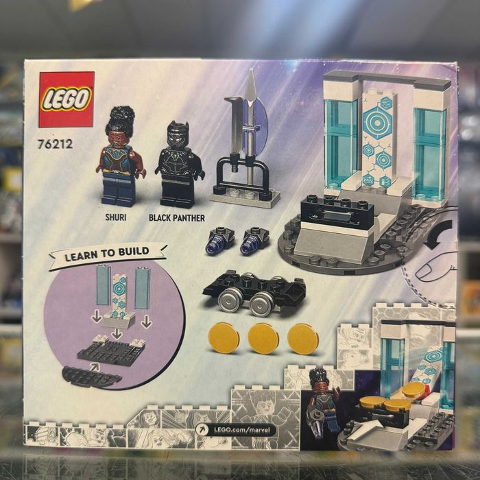 Vand set Lego 76212 Shuri's Lab - Black Panther, nou, sigilat