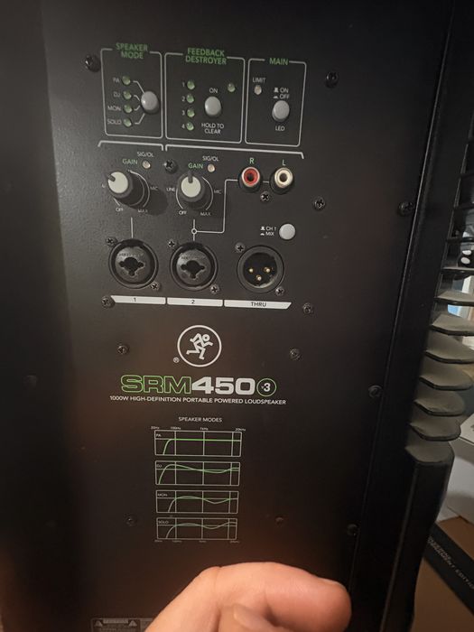 Mackie SRM450 V3 активна тонколона 1000W