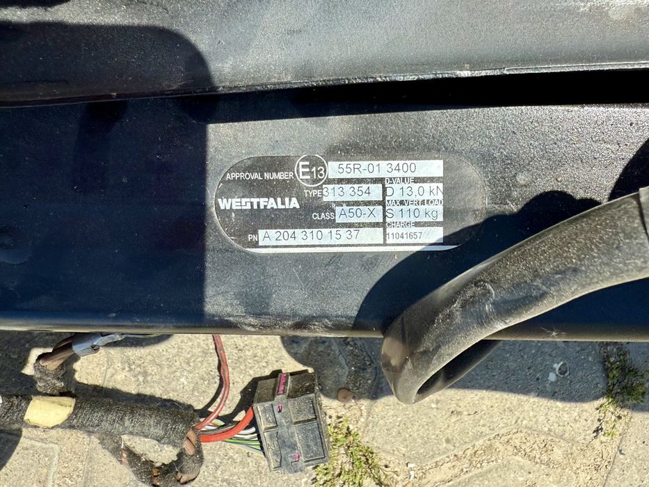 Carlig tractare Mercedes GLK OE