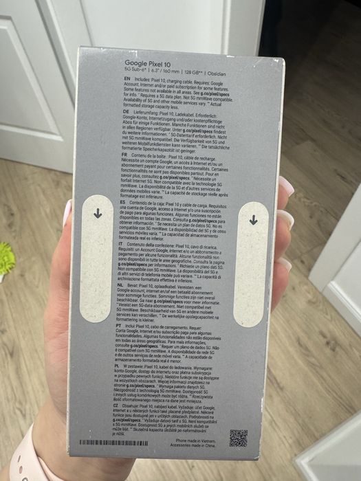 Vand google pixel 10 128Gb