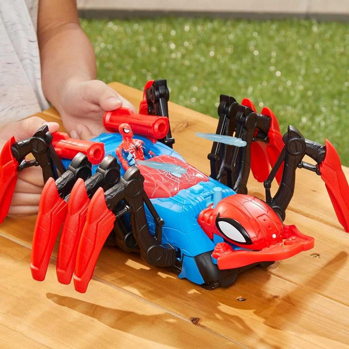Спайдърмен HASBRO Spider-Man Web Splasher кола паяк с фигурка