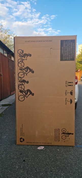 Bicicletă DHS Citadinne Noua Două buc 
Bicicleta a fost montată