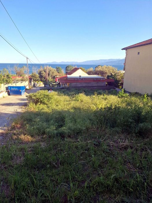 Продава парцел с прекрасна гледка море 400 м2 в Аспровалта, Гърция