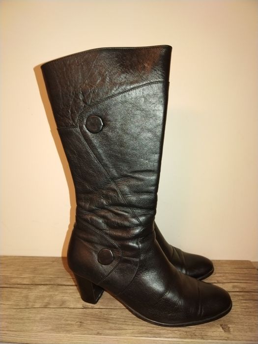 Ботуши от естествена кожа, р-р 40