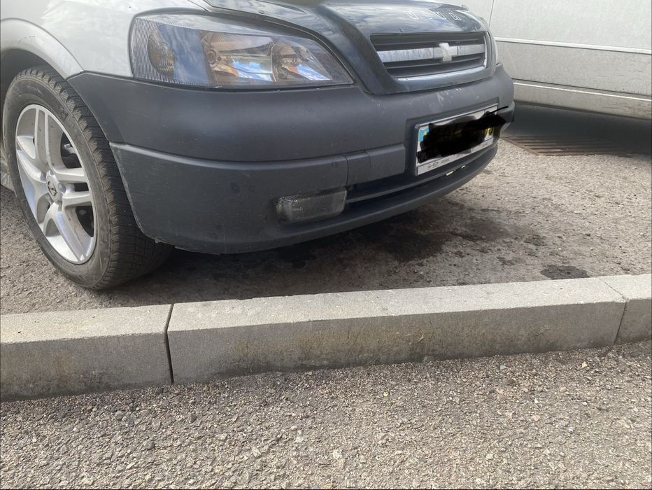 Передний бампер опель/opel астра