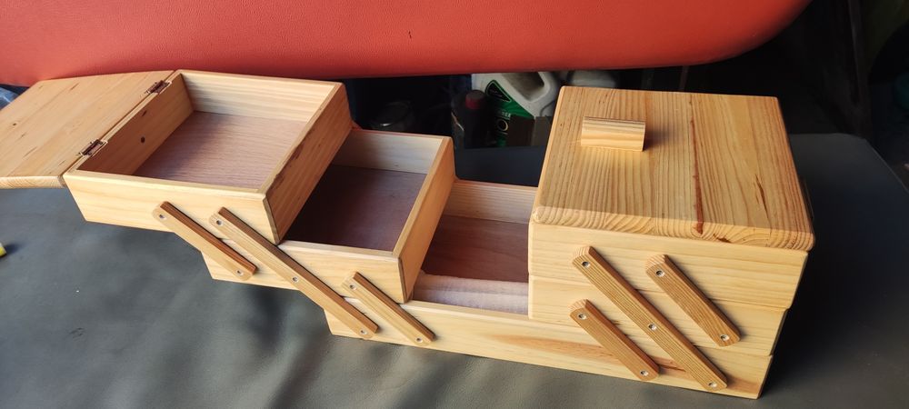 Деревянный бокс раскладной