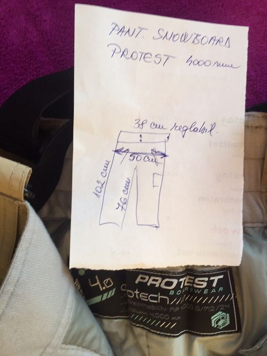 Pantalon snowboard/ski PROTEST 4K