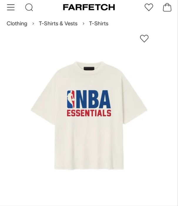 Compleu NBA essentials white top 2026