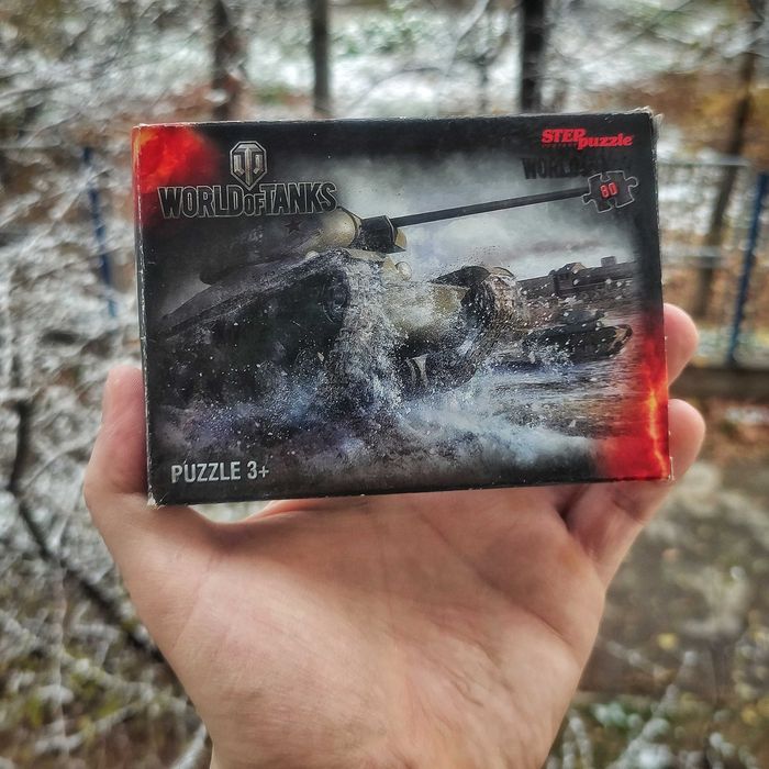 Набор пазлов World of Tanks. Коллекционное издание Wargaming.