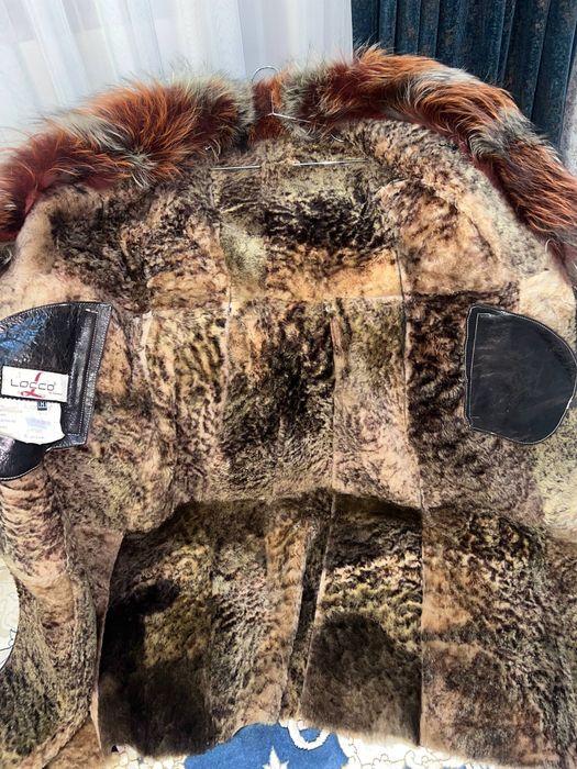 Плащ с мехом оригинал турция
