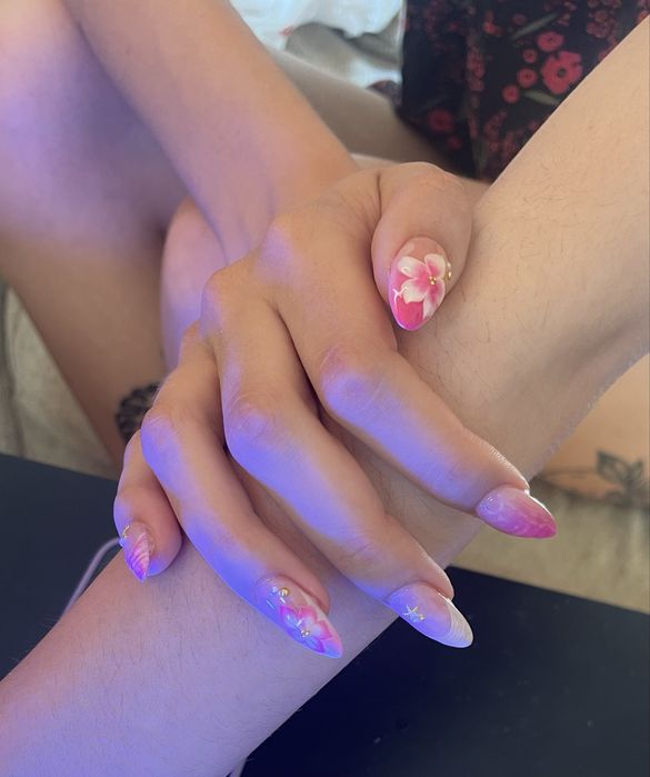 CUSTOM PRESS-ON NAILS по поръчка (прочети описанието)