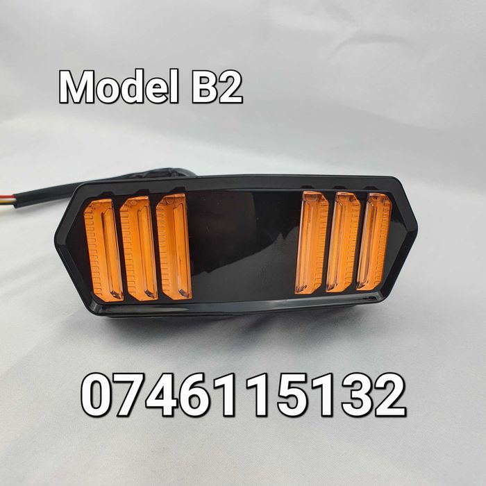 Lampa Led-Frana-Pozitie-Semnalizare-Moto Motocicleta Atv Scuter-Nou-B2