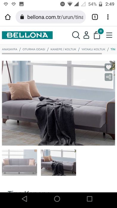 Канапе Тина - Белона - Belonna