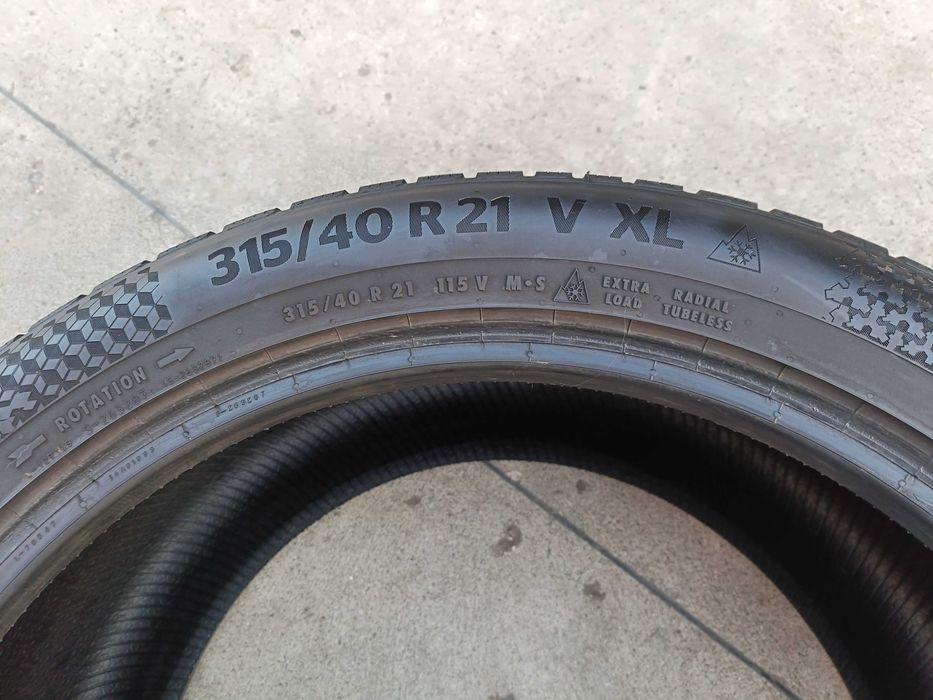 O anvelopa iarna 315 40 21 Continental WinterContact TS 870P dot 3024