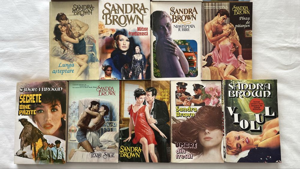 Sandra Brown - pachet 13 volume (dragoste, aventura)